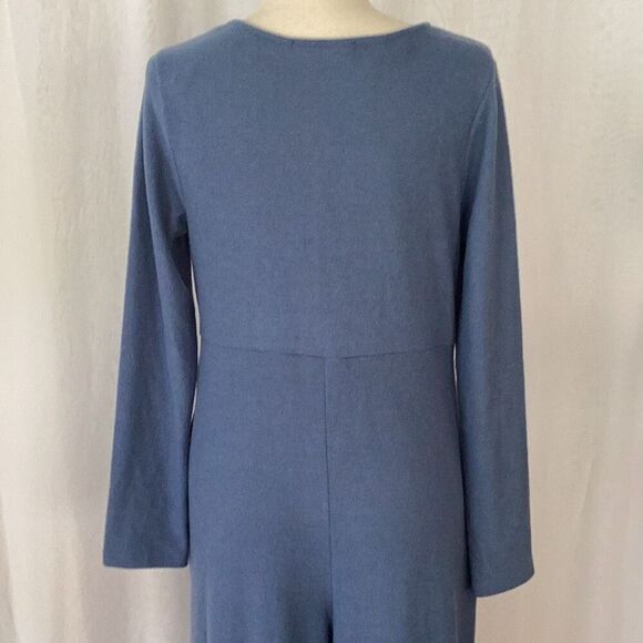 Three Bird Nest Simply Comfort Jumpsuit Blue Women’s Large Long Sleeve - Picture 7 of 9